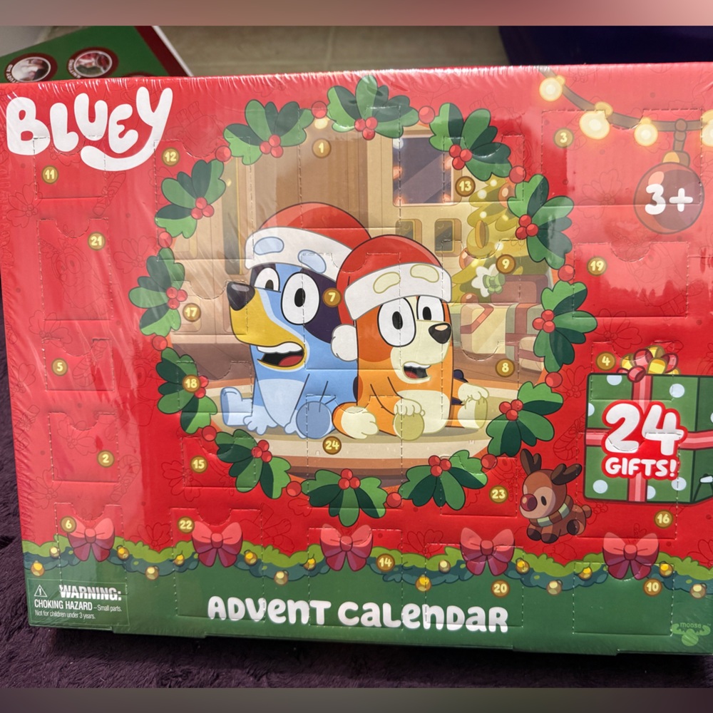Bluey Advent Calendar with 24 Gifts